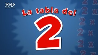 Tabla del 2  Videos Aprende [upl. by Narhem993]