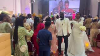 EBENEZER amp GABRIELLA’S WHITE WEDDING IN LONDON  1 [upl. by Rowley]