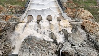 Oroville Spillway January 31 2024 [upl. by Dnob]