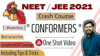 crash course neet।jeemain।2021। Conformational Isomerism । tricks [upl. by Melisande]