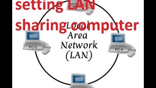 CARA SETTING LAN UNTUK MENGHUBUNGKAN ANTAR KOMPUTER PC Networking [upl. by Cornia]