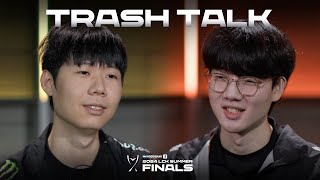 TRASH TALK GEN vs HLE  Woori Bank 2024 LCK Summer Grand Finals [upl. by Akcira6]