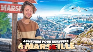 VLOG COMIQUE  48H POUR SURVIVRE À MARSEILLE FT LÉO 23 ANSTHOMAS 20 ANSENZO 19 ANS [upl. by Hillegass]