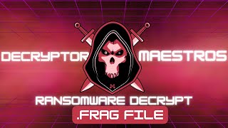 FRAG ransomware virus – removal and decryptionDecryptor ransomware virus [upl. by Llenaej]