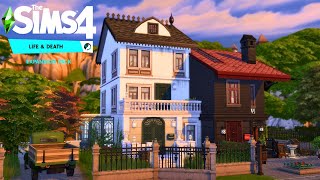 RAVENWOOD TOWNHOUSES 🏡 Sims 4 Life amp Death EARLY ACCESS 💀Sims 4 Speed Build Stop Motion NO CC [upl. by Alva]