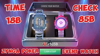 I Claimed The Zynga Poker Event Watch  Texas Hold’em Poker [upl. by Terryl]