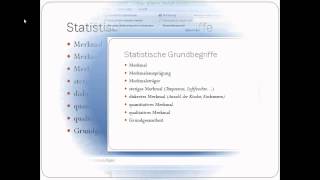 Grundlagen der Statistik Einführung [upl. by Pol57]