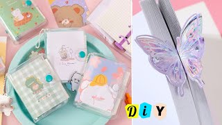 🌷DIY cute stationery  How to make stationery supplies at home easy crafts handmade stationery [upl. by Zumwalt211]