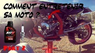 COMMENT BIEN ENTRETENIR SA MOTO   Part 2 [upl. by Bud746]