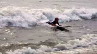 Surf in FIgueira da Foz session 2  le fils [upl. by Odnalo]