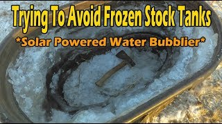 How to Prevent Your Water Troughs from Freezing Over [upl. by Nnaycnan807]