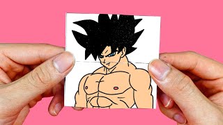 Tutorial Goku Transformations  Endless card [upl. by Tepper]