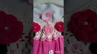 কুশিকাটা বেবী ড্রেস kushikata baby frock dejaincrochet baby frockbabydress [upl. by Hsakiv410]