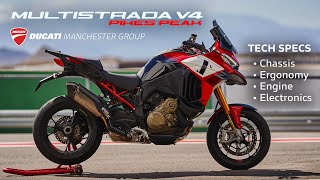 Ducati Multistrada V4 Pikes Peak  Tech Specs [upl. by Irat]