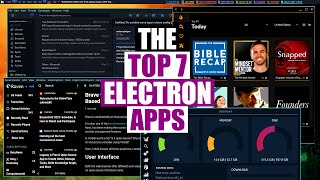 Top 7 Electron Apps For Windows Mac and Linux [upl. by Edmanda]