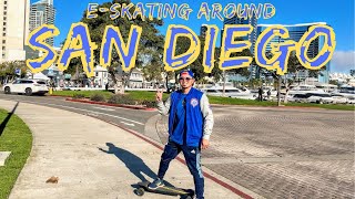 An EPIC Tour of San Diego Embarcadero amp Gaslamp Quarter [upl. by Leiahtan]