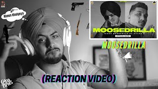 Reaction on MOOSEDRILLA Official Audio SIDHU MOOSE WALA amp DIVINE  MOOSETAPE [upl. by Tohcnarf487]