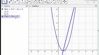 Plotting a Quadratic in GeoGebra [upl. by Grimaud]