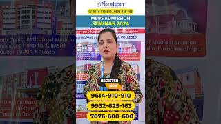 MBBS Admisson Seminar 2024 in Kolkata  NEET UG 2024 Counselling Guidance  1 to 1 Counselling mbbs [upl. by Wanfried]