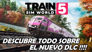 TRAIN SIM WORLD 5 Nuevo DLC Boston MBTA Commuter [upl. by Kilmarx]