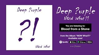 Deep Purple quotBlood From A Stonequot Official Full Song Stream [upl. by Reteid588]