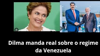 Dilma manda a real sobre o regime da Venezuela [upl. by Tuinenga]