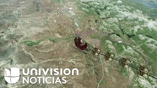 Sigue en vivo el recorrido de Santa Claus en su trineo por el mundo [upl. by Alabaster843]