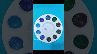 Blue 🔵     color mixing recipe art colormixing painting colorconcept [upl. by Renate]