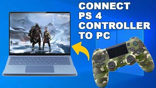 How to Easily Connect Your PS4 Controller to a PC in 20242025  StepbyStep Guide [upl. by Airym303]