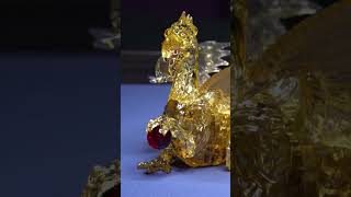 How to build 3D Crystal Puzzle  Golden Dragon [upl. by Ecnadnak594]