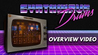 Synthwave Drums  Overview  Beatskillzcom [upl. by Airyt951]