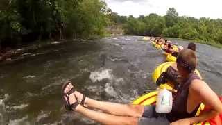 GoPro Compton Rapids Tubing Luray VA [upl. by Valoniah100]