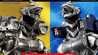 New Godzilla mechagodzilla action figures revealed by Aoshima Bunka Kyozai [upl. by Scrope]