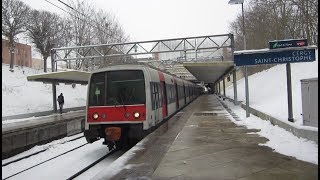 Paris MI84 RER A  Cergy Saint Christophe UDON [upl. by Derrik]