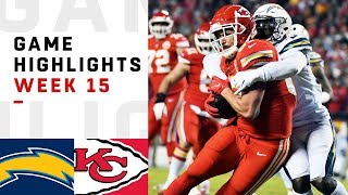 Chargers vs Chiefs Week 15 Highlights  NFL 2018 [upl. by Hayse]