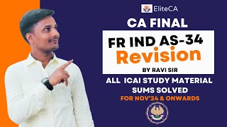 IND AS 34 Interim Financial Reporting  FR CA Final  ICAI Study Material  Revision  Nov 2024 [upl. by Archambault]