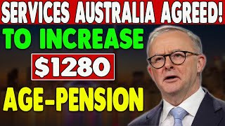 Service Australia has Agreed To Increase 1280 Agepension Payment for LowIncome Seniors [upl. by Margette924]