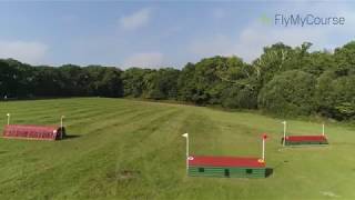 Aerial course walk of Bovington Horse Trials BE90 track [upl. by Lledniw]