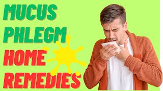 Home Remedies to Clear Mucus and Phlegm  Chest Infection  Cough [upl. by Raul430]