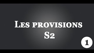 Comptabilité générale S2 Darija  les provisions Partie 1 [upl. by Aneekahs859]