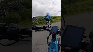 Overtaking Road Bikes on a FREY EMTB [upl. by Osnofla78]