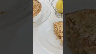 comment préparer une tarte crumble aux pommes  viralvideo recette food tarte crumble pomme [upl. by Ahsei841]