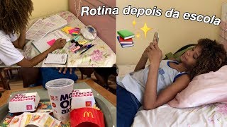 MINHA ROTINA DEPOIS DA ESCOLA Ft Gustax [upl. by Alleoj]