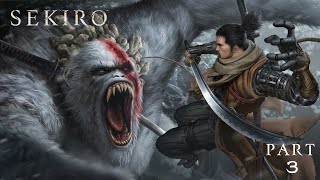 Sekiro Shadows Die Twice  Showdown with the Guardian Ape  Livestream 3 Hindi [upl. by Alleacim582]