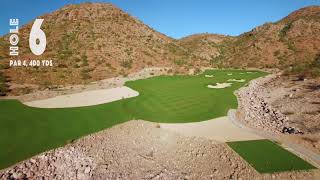 Hole 6 at TPC Danzante Bay  Golf Course Tour [upl. by Lemmueu]