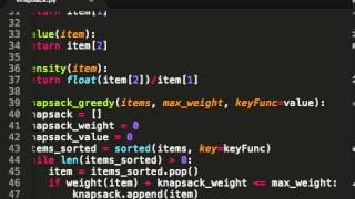 01 knapsack greedy using python [upl. by Crofoot276]