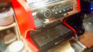 How much time does La Spaziale S1 Vivaldi II steam milk [upl. by Nudd]