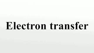 Electron transfer [upl. by Armalla]