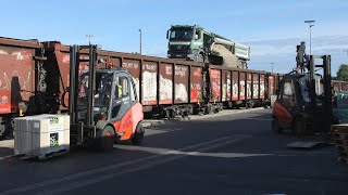 Bahnhof Siershahn Fliesen und Tonverladung [upl. by Hali425]