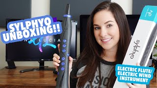 Electric Flute  Sylphyo Unboxing Electronic Wind Instrument [upl. by Moreno953]